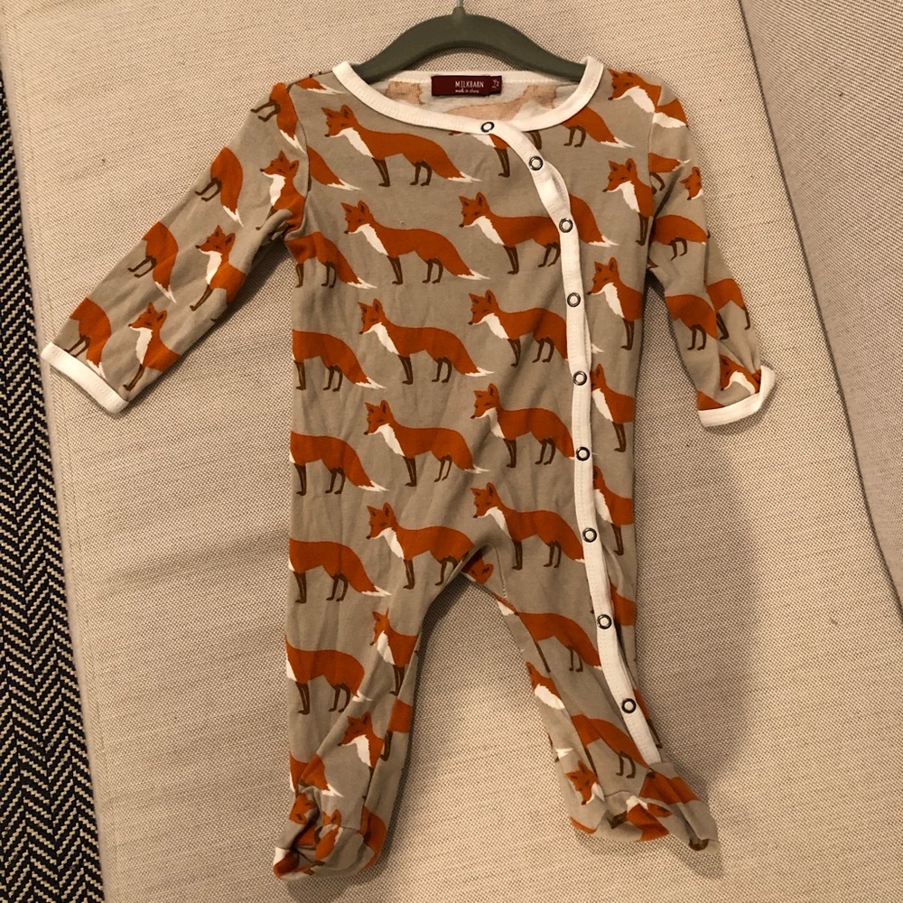 Milkbarn footed romper 3-6months